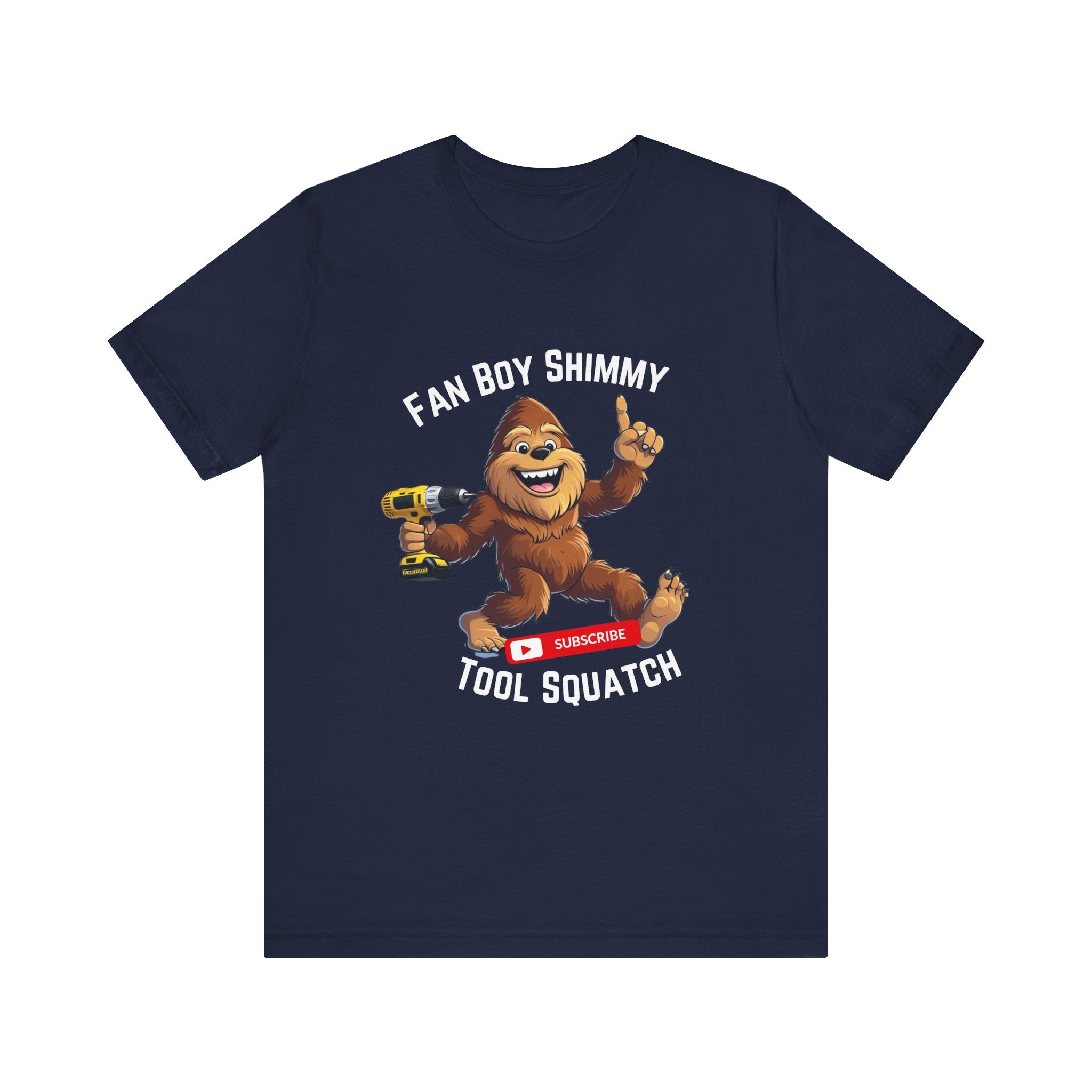 Fanboy Shimmy Tee for Adults, Great for Gifts, Party Wear, Casual Style, YouTube Fans, Unisex Jersey Tee