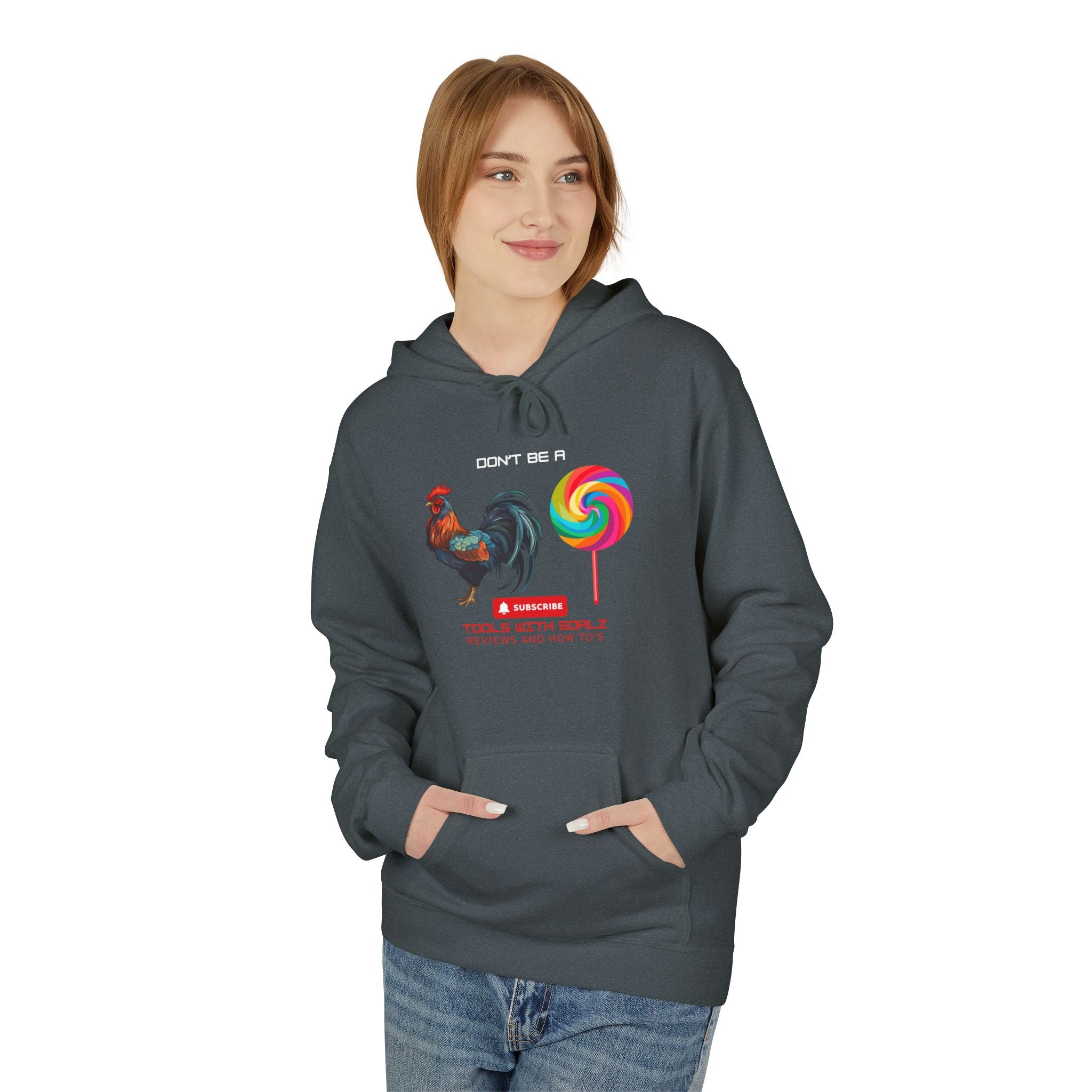 Don't Be A Rooster Lollipop, Tools with SoAlz : Fun and Cozy, Perfect for Everyday Wear, Great Gift for Holidays and Celebrations, Unisex Fashion