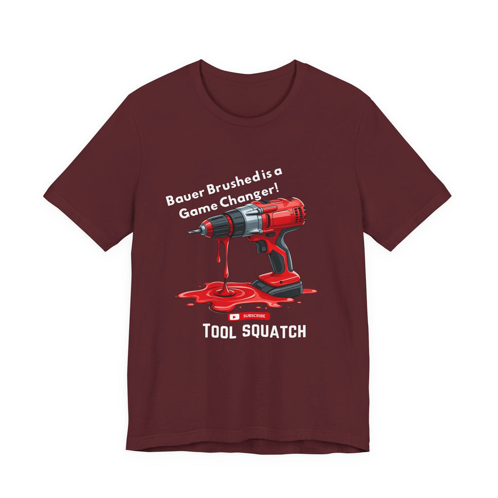 Game Changer Tool Tee, Tool Squatch, Funny Tool Lover Gift, Unisex T-Shirt, Dad's DIY Shirt, Home Improvement Apparel, Perfect for Birthdays