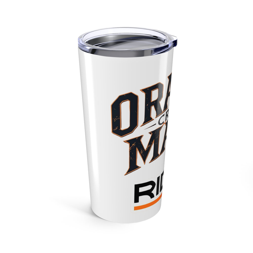 Orange Crush Mafia 20oz Tumbler, Custom Drinkware, Perfect for Parties, Gifting, Sports Fans, Unique Insulated Cup