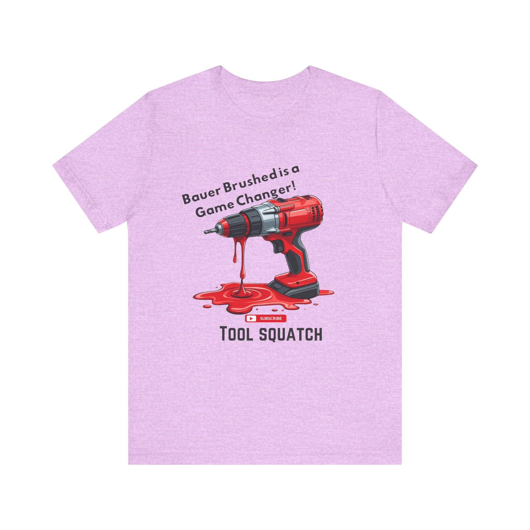 Game Changer, Funny Drill Graphic Tee - Tool Squatch, Casual Shirt for DIY Lovers, Gift for Handyman, Father's Day or Birthday T-Shirt