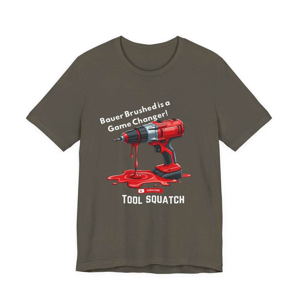 Game Changer Tool Tee, Tool Squatch, Funny Tool Lover Gift, Unisex T-Shirt, Dad's DIY Shirt, Home Improvement Apparel, Perfect for Birthdays
