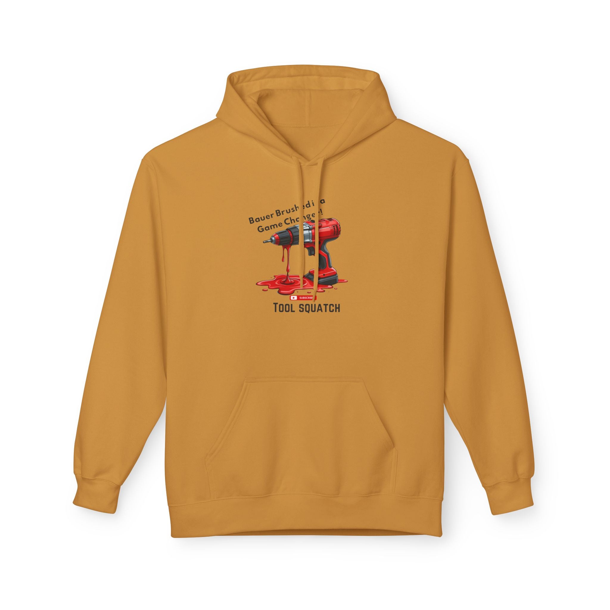 Game Changer Hoodie, Tool Squatch, Funny DIY Apparel, Perfect Gift for Builders, Tools & Crafts Lover, Unisex Fleece Sweatshirt