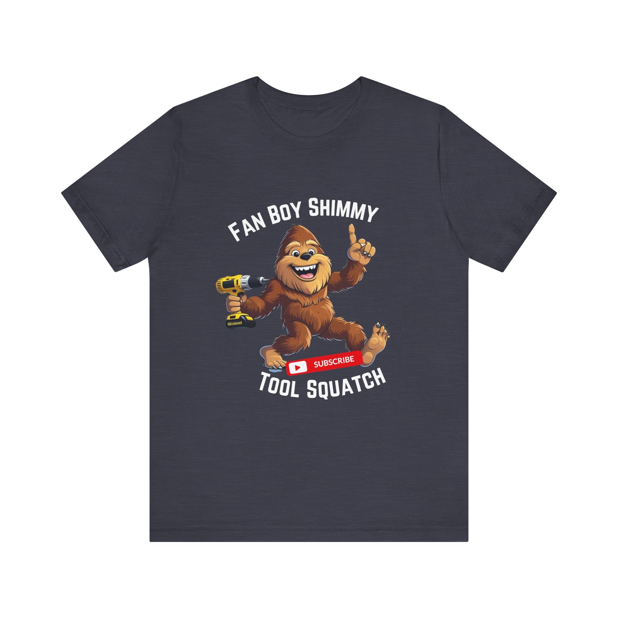 Fanboy Shimmy Tee for Adults, Great for Gifts, Party Wear, Casual Style, YouTube Fans, Unisex Jersey Tee