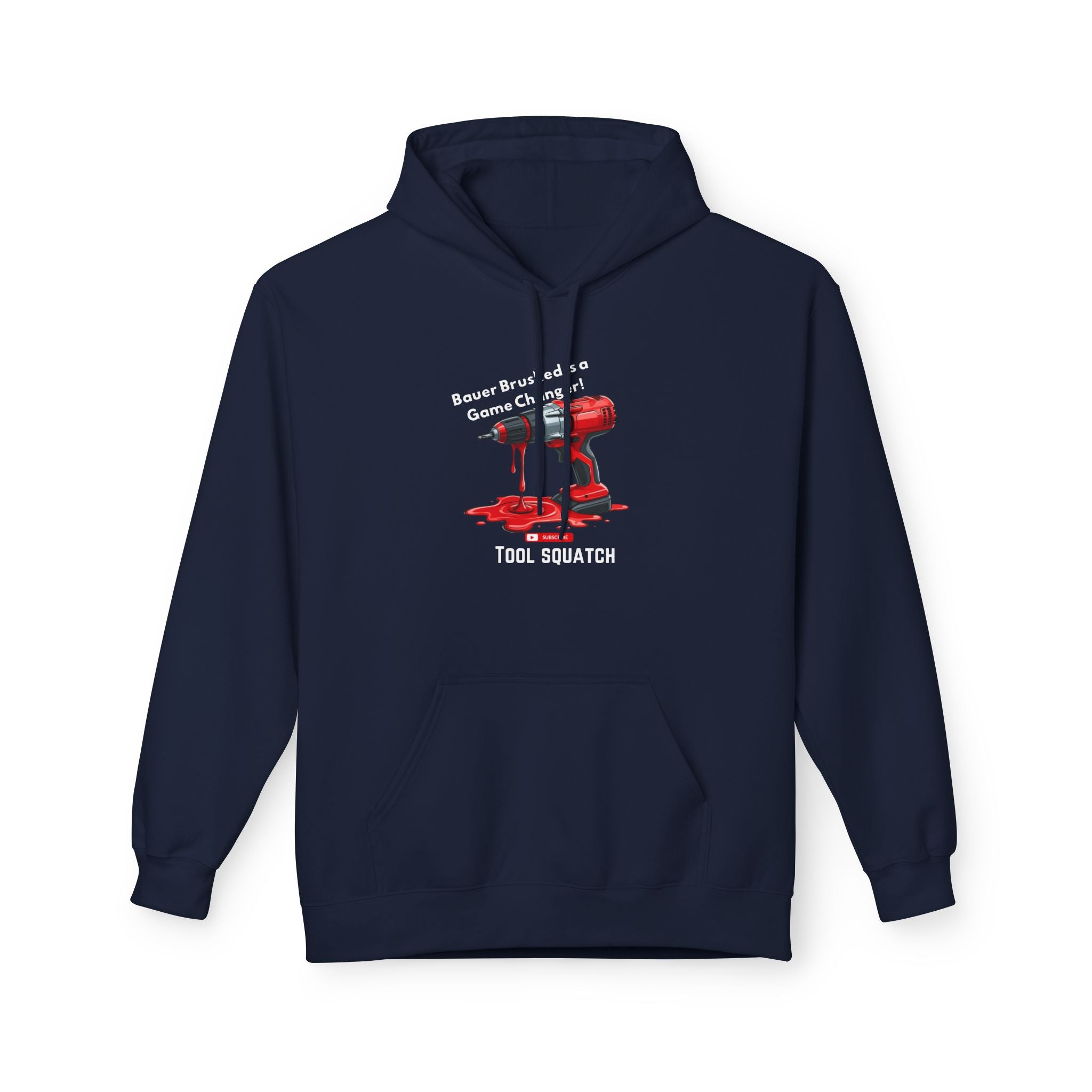 Game Changer  Hoodie, Tool Squatch, Funny Work Hoodie, Gift for Dad, Carpenter Hoodie, Casual Unisex Fleece Sweatshirt