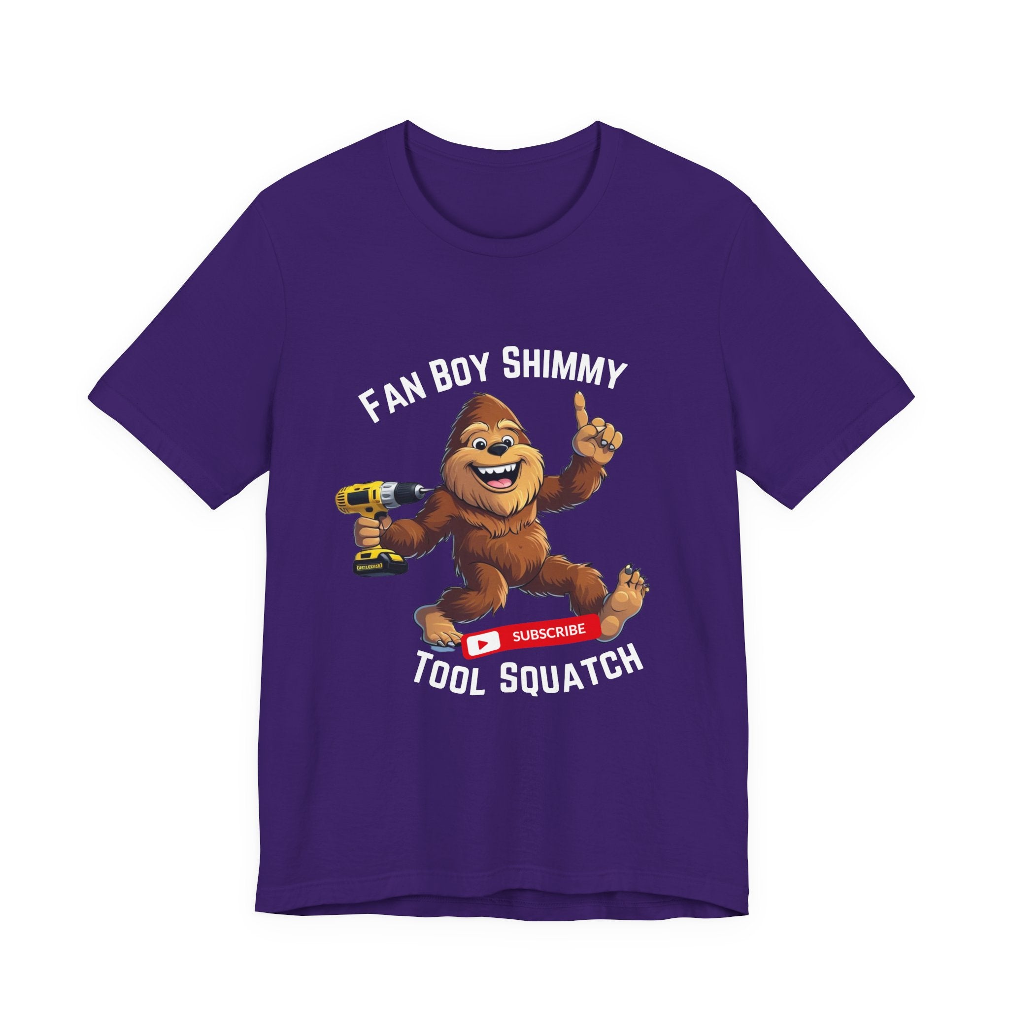 Fanboy Shimmy Tee for Adults, Great for Gifts, Party Wear, Casual Style, YouTube Fans, Unisex Jersey Tee