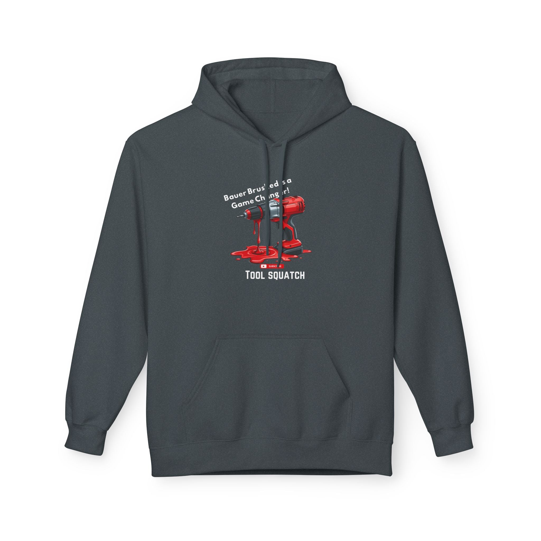 Game Changer  Hoodie, Tool Squatch, Funny Work Hoodie, Gift for Dad, Carpenter Hoodie, Casual Unisex Fleece Sweatshirt