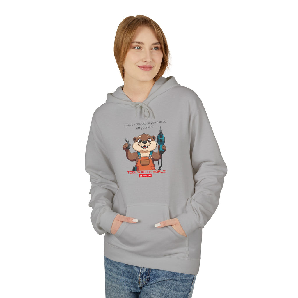 Drilldo -Tools with SoAlz- Cozy Unisex Fleece for Gifts, Casual Wear, Funny Style, Animal Lovers, Holiday Celebrations