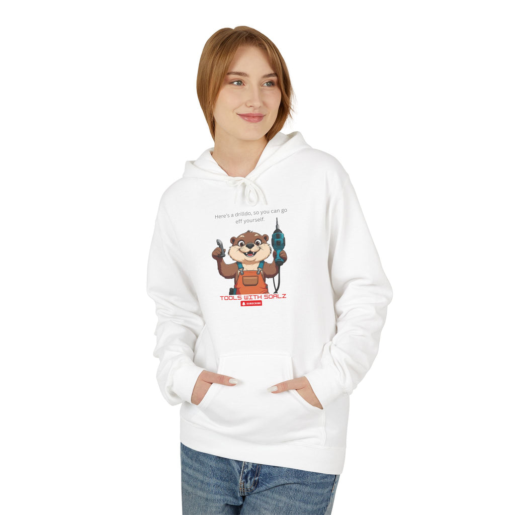 Drilldo -Tools with SoAlz- Cozy Unisex Fleece for Gifts, Casual Wear, Funny Style, Animal Lovers, Holiday Celebrations
