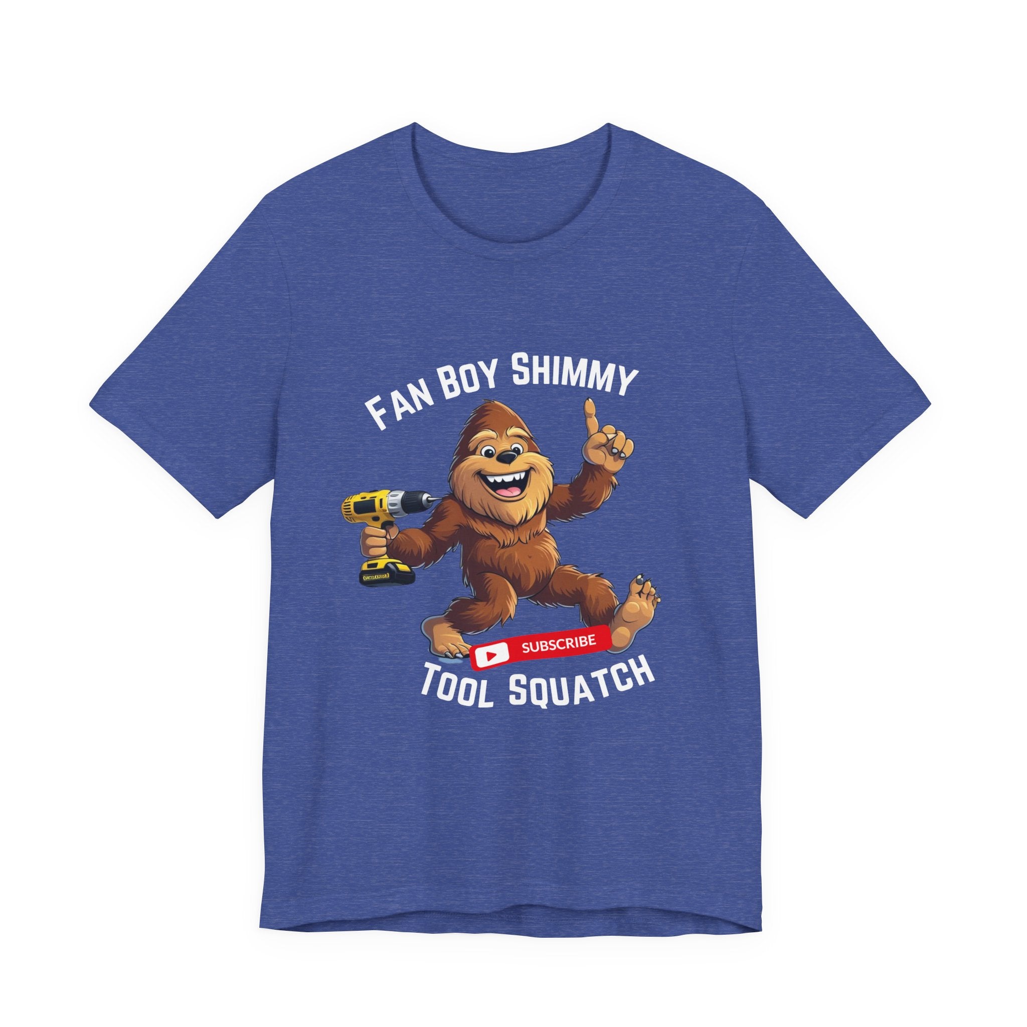 Fanboy Shimmy Tee for Adults, Great for Gifts, Party Wear, Casual Style, YouTube Fans, Unisex Jersey Tee