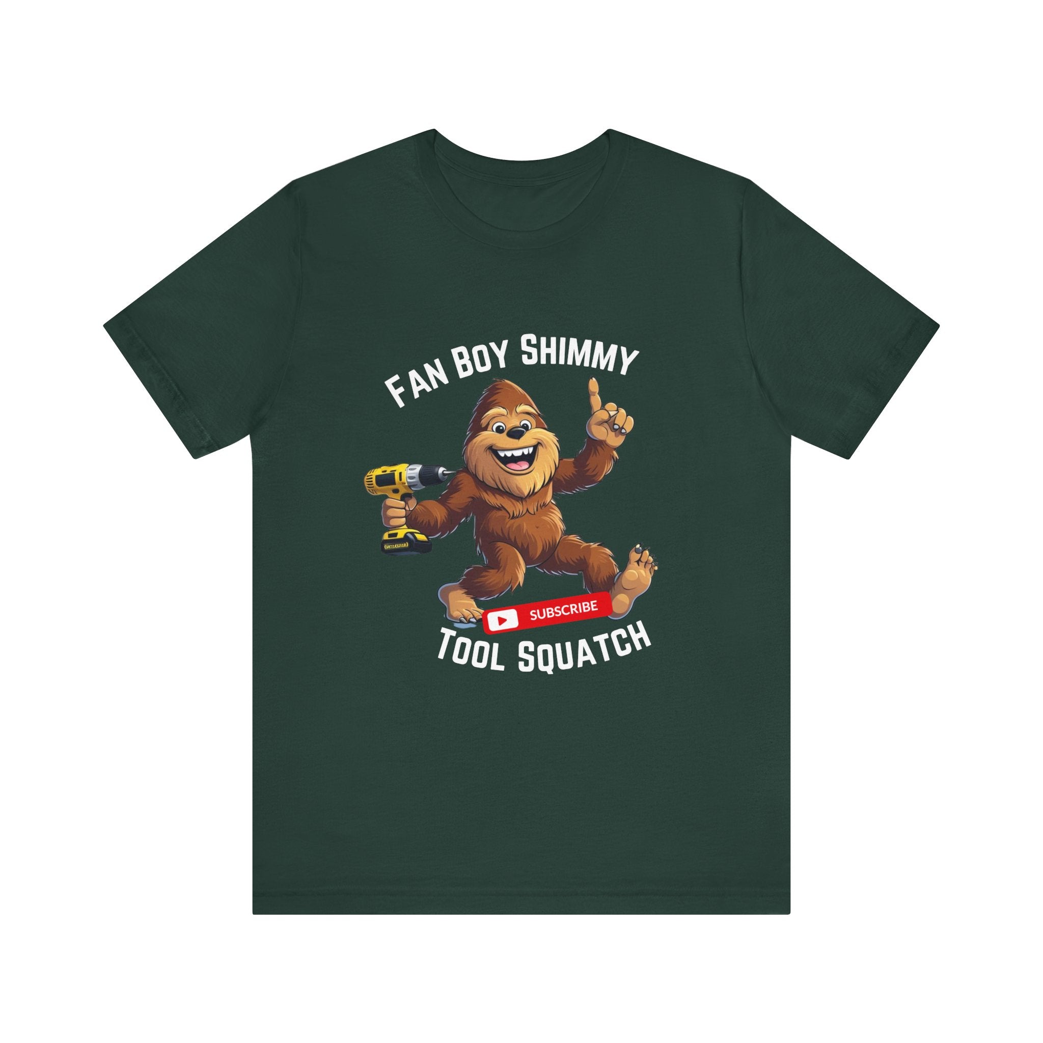 Fanboy Shimmy Tee for Adults, Great for Gifts, Party Wear, Casual Style, YouTube Fans, Unisex Jersey Tee