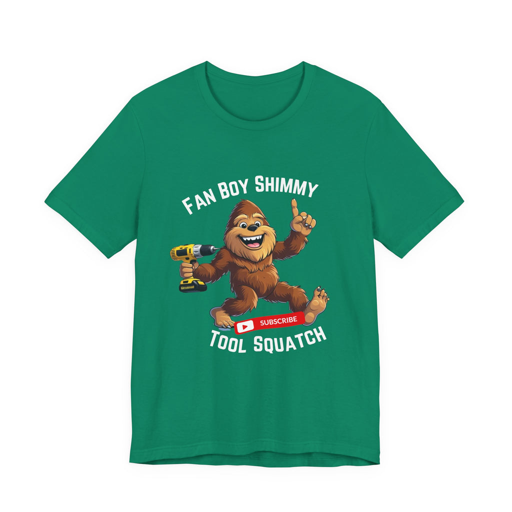 Fanboy Shimmy Tee for Adults, Great for Gifts, Party Wear, Casual Style, YouTube Fans, Unisex Jersey Tee