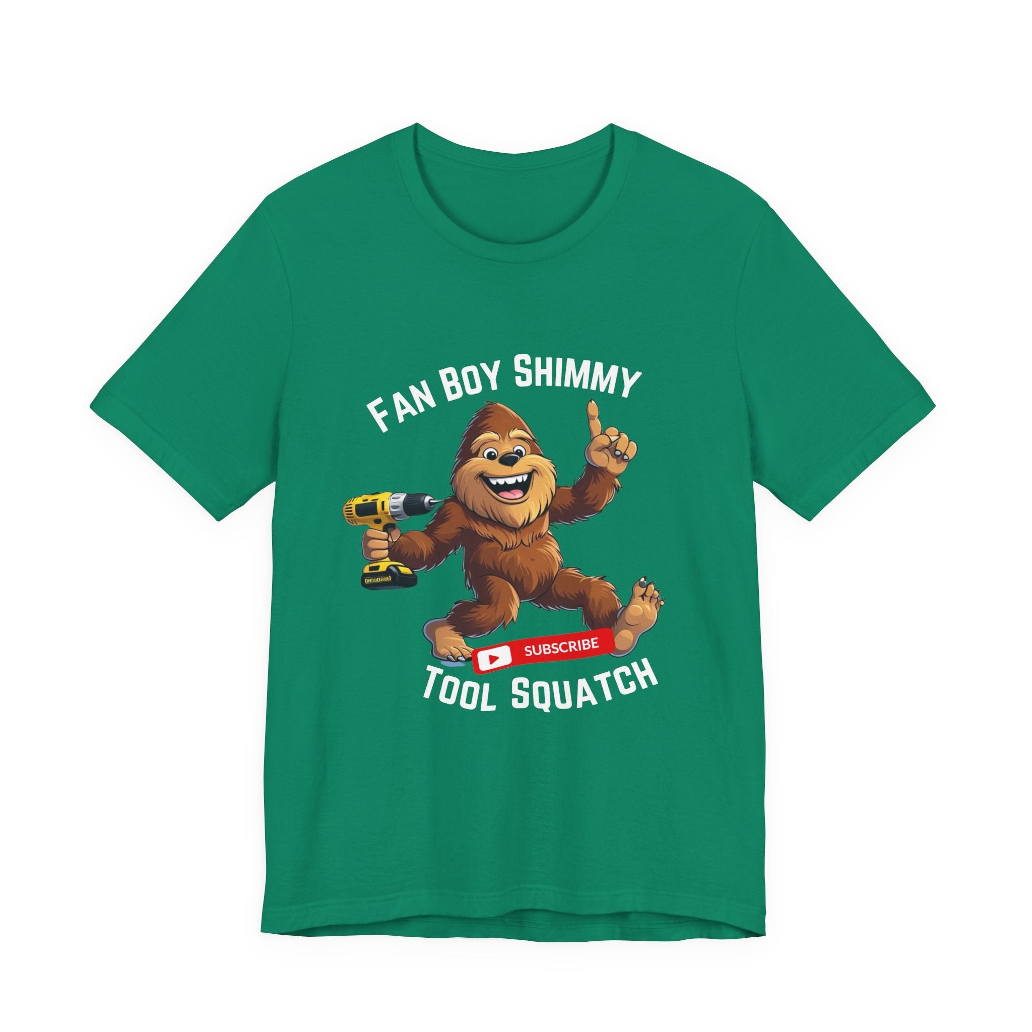 Fanboy Shimmy Tee for Adults, Great for Gifts, Party Wear, Casual Style, YouTube Fans, Unisex Jersey Tee