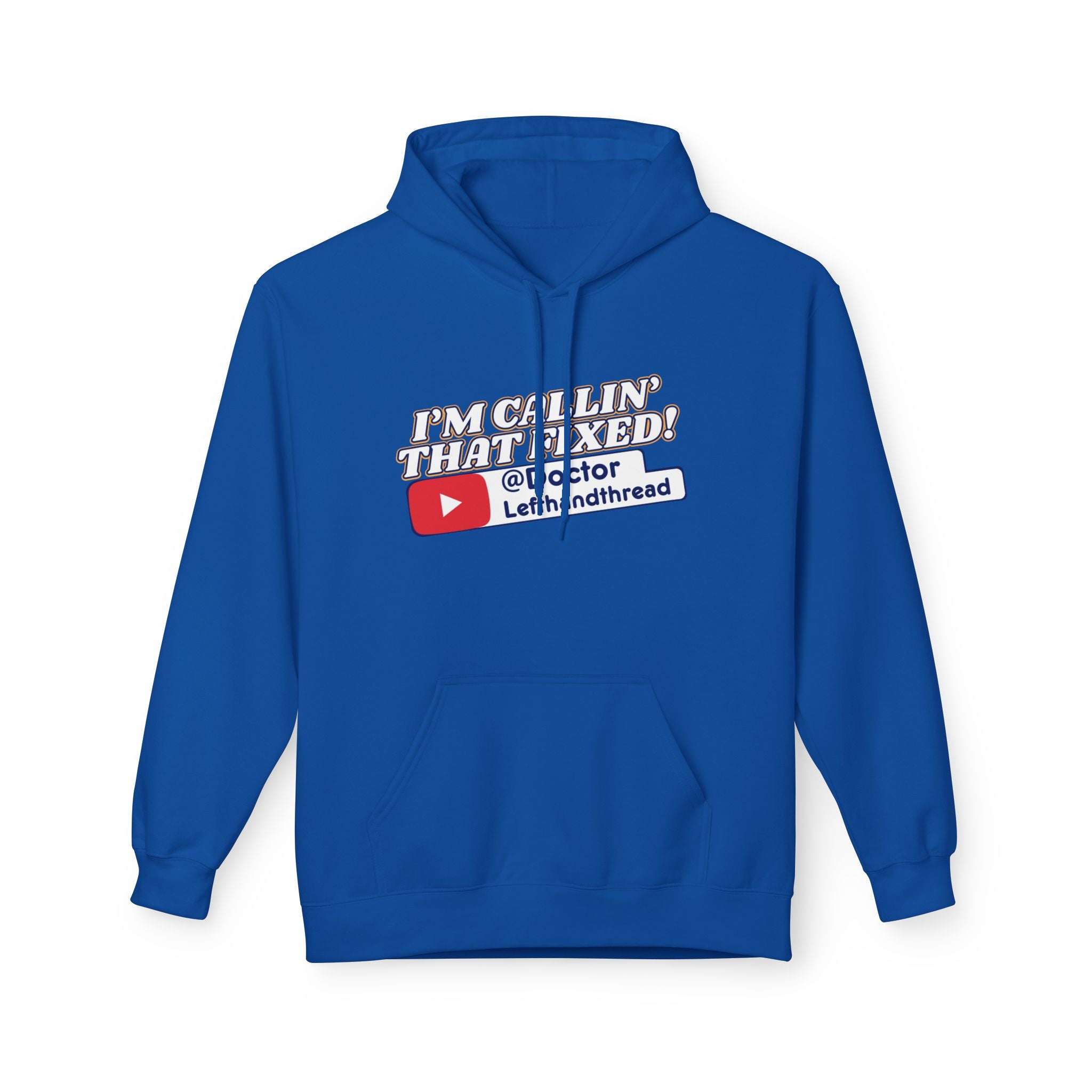I'm Callin' That Fixed! Doctor Lefthandthread Funny Gift for YouTube Fans, Cozy Sweatshirt, Perfect for Casual Wear & Holidays
