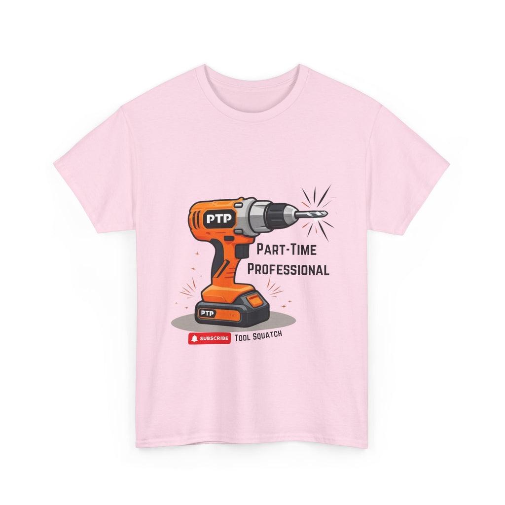 Part-Time Professional Tee - Tool Squatch, Funny Work Shirt, Gift for DIY Lovers, Humorous Cotton Tee, Tool Enthusiast Apparels, Birthday Gift Idea