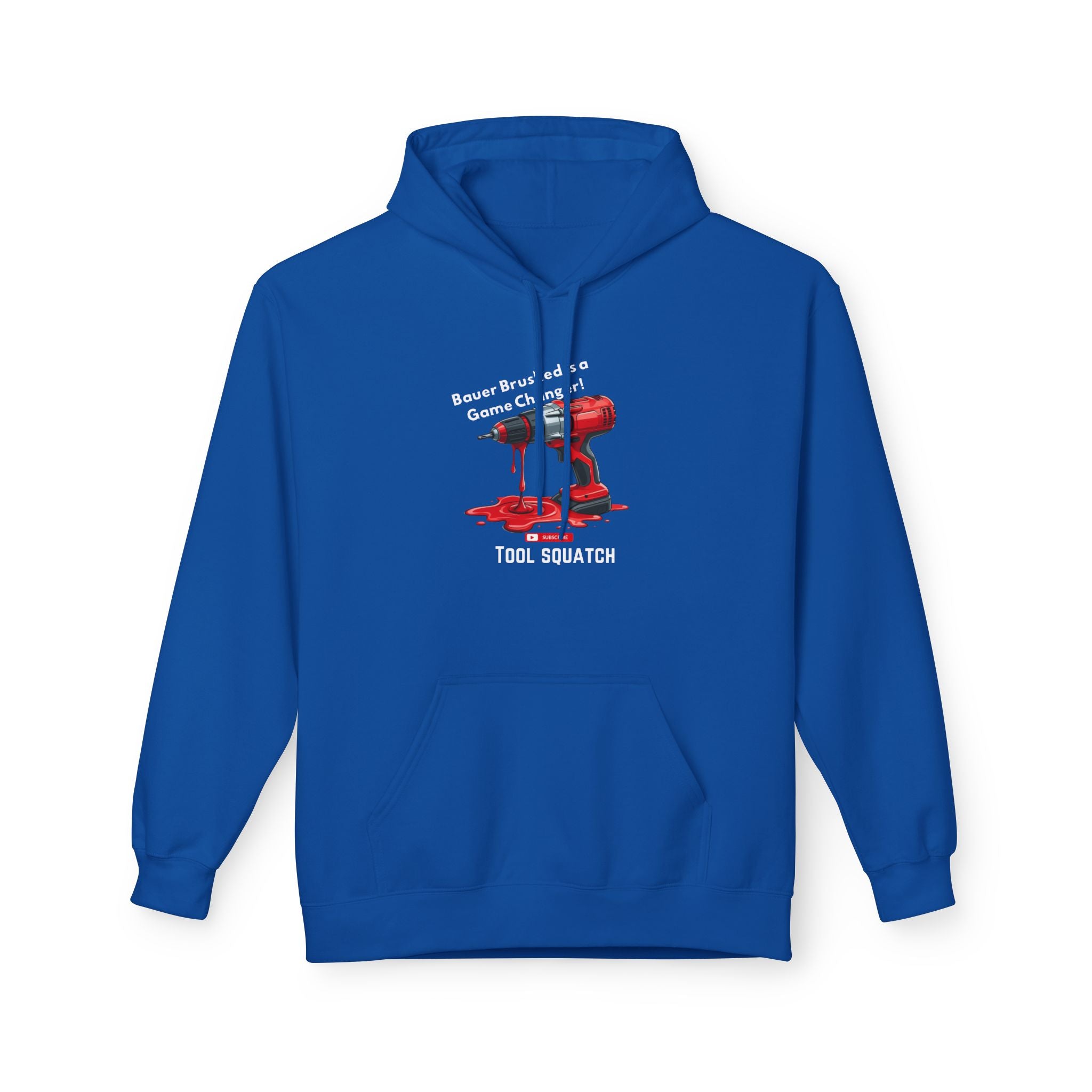 Game Changer  Hoodie, Tool Squatch, Funny Work Hoodie, Gift for Dad, Carpenter Hoodie, Casual Unisex Fleece Sweatshirt