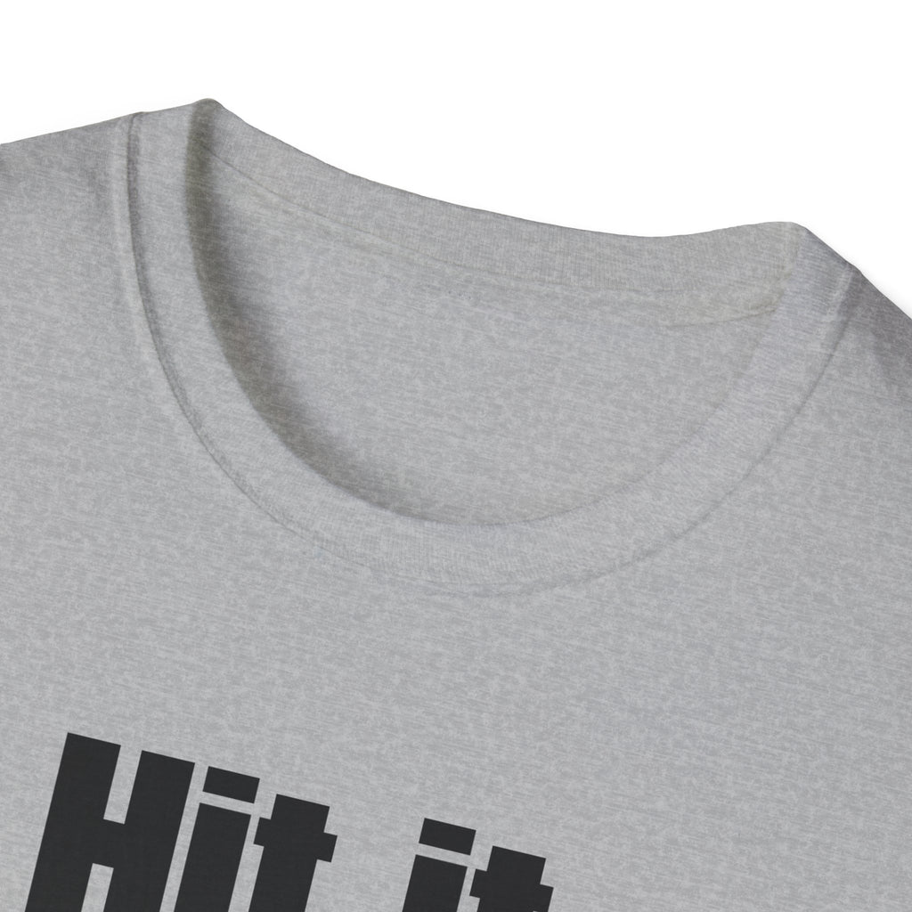 'Hit it with your purse!' - Gift for Friends, Casual Wear, Humor Shirt, Birthday, Everyday Style