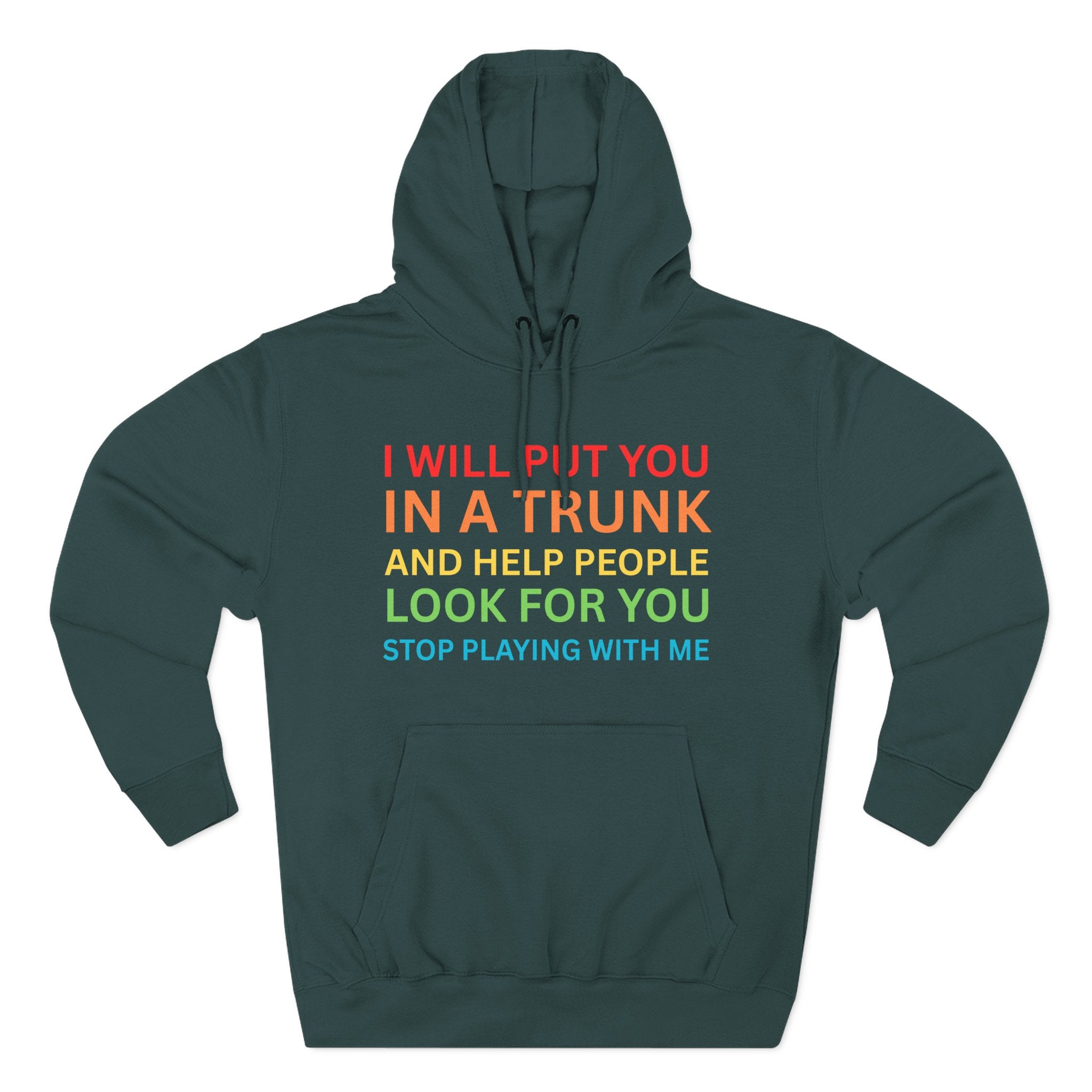 In A Trunk Three-Panel Fleece Hoodie, Funny Hooded Sweatshirt, Quirky Gift, Unisex Pullover, Casual Wear, Birthday Present, Gift for [...]