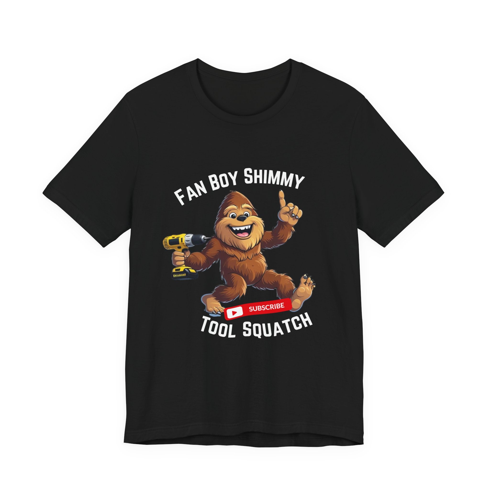 Fanboy Shimmy Tee for Adults, Great for Gifts, Party Wear, Casual Style, YouTube Fans, Unisex Jersey Tee