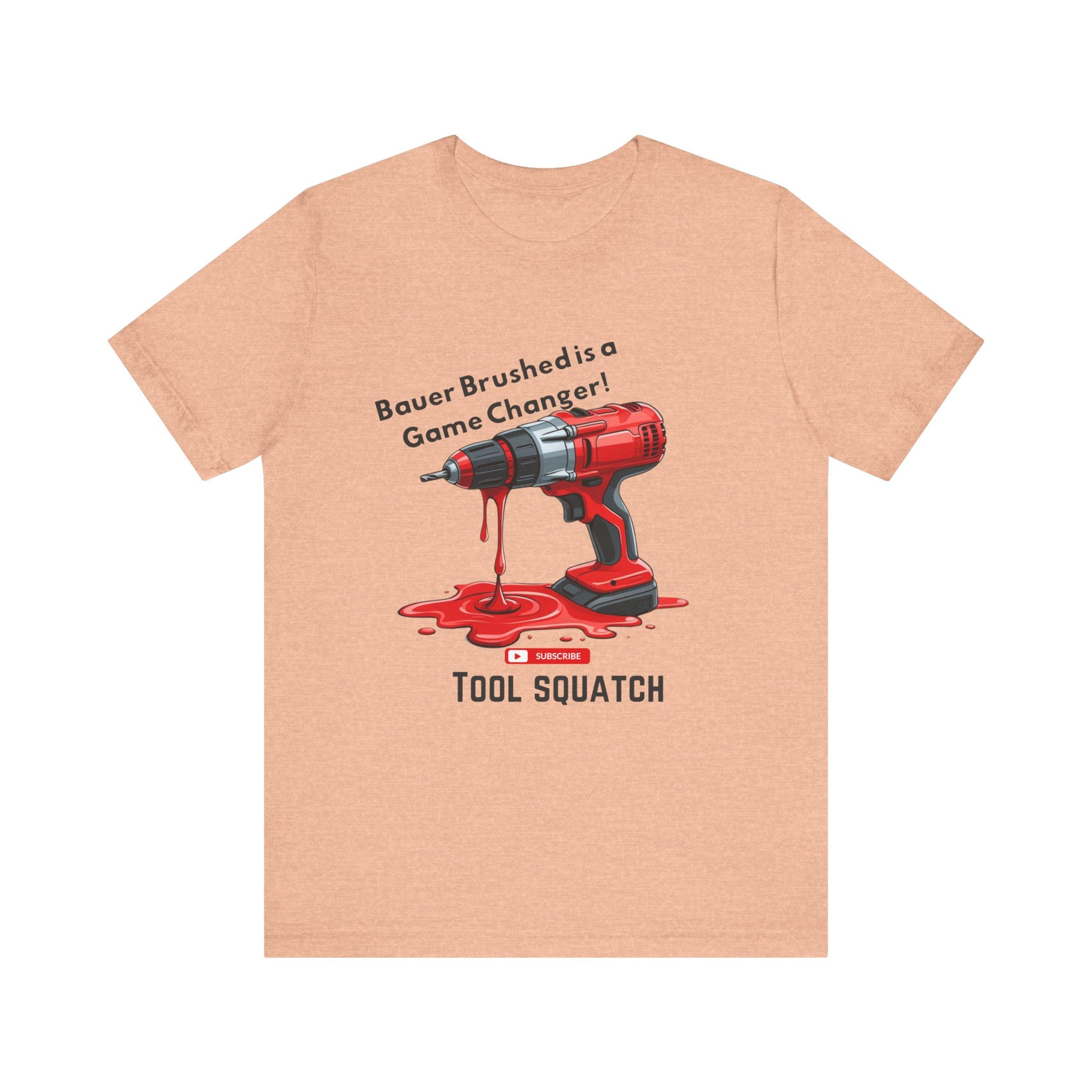 Game Changer, Funny Drill Graphic Tee - Tool Squatch, Casual Shirt for DIY Lovers, Gift for Handyman, Father's Day or Birthday T-Shirt