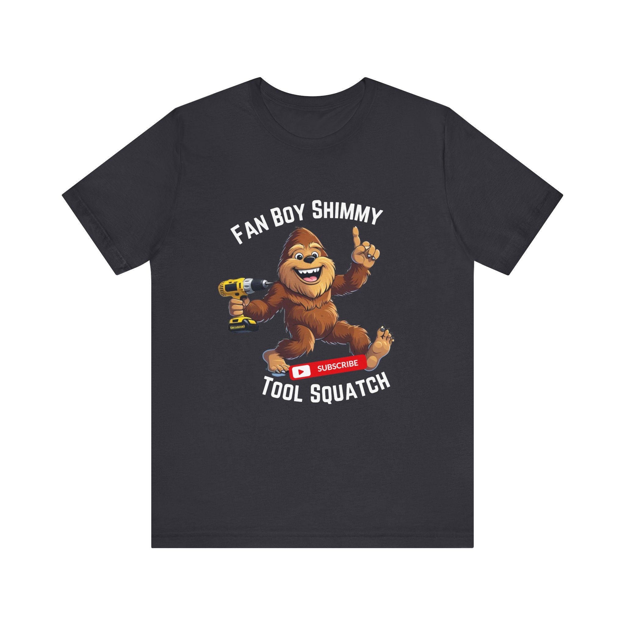 Fanboy Shimmy Tee for Adults, Great for Gifts, Party Wear, Casual Style, YouTube Fans, Unisex Jersey Tee