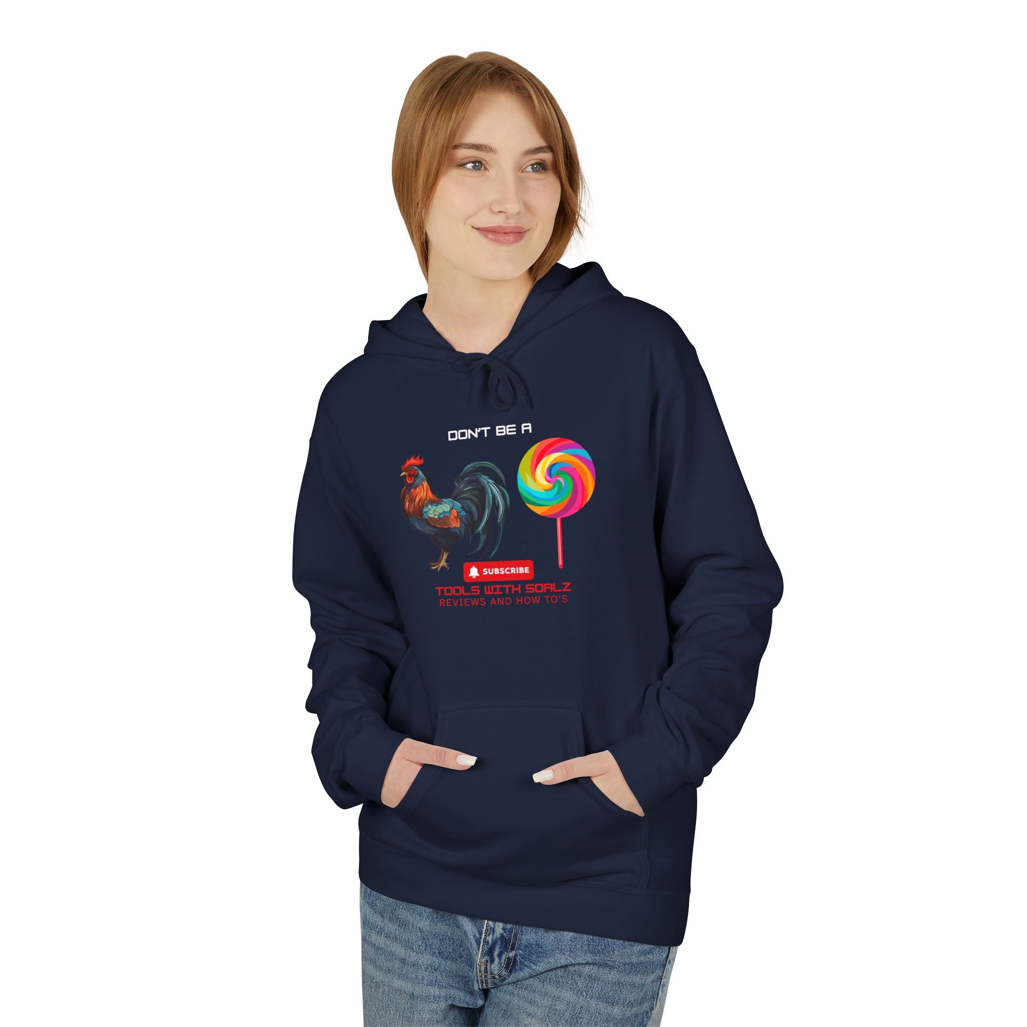 Don't Be A Rooster Lollipop, Tools with SoAlz : Fun and Cozy, Perfect for Everyday Wear, Great Gift for Holidays and Celebrations, Unisex Fashion