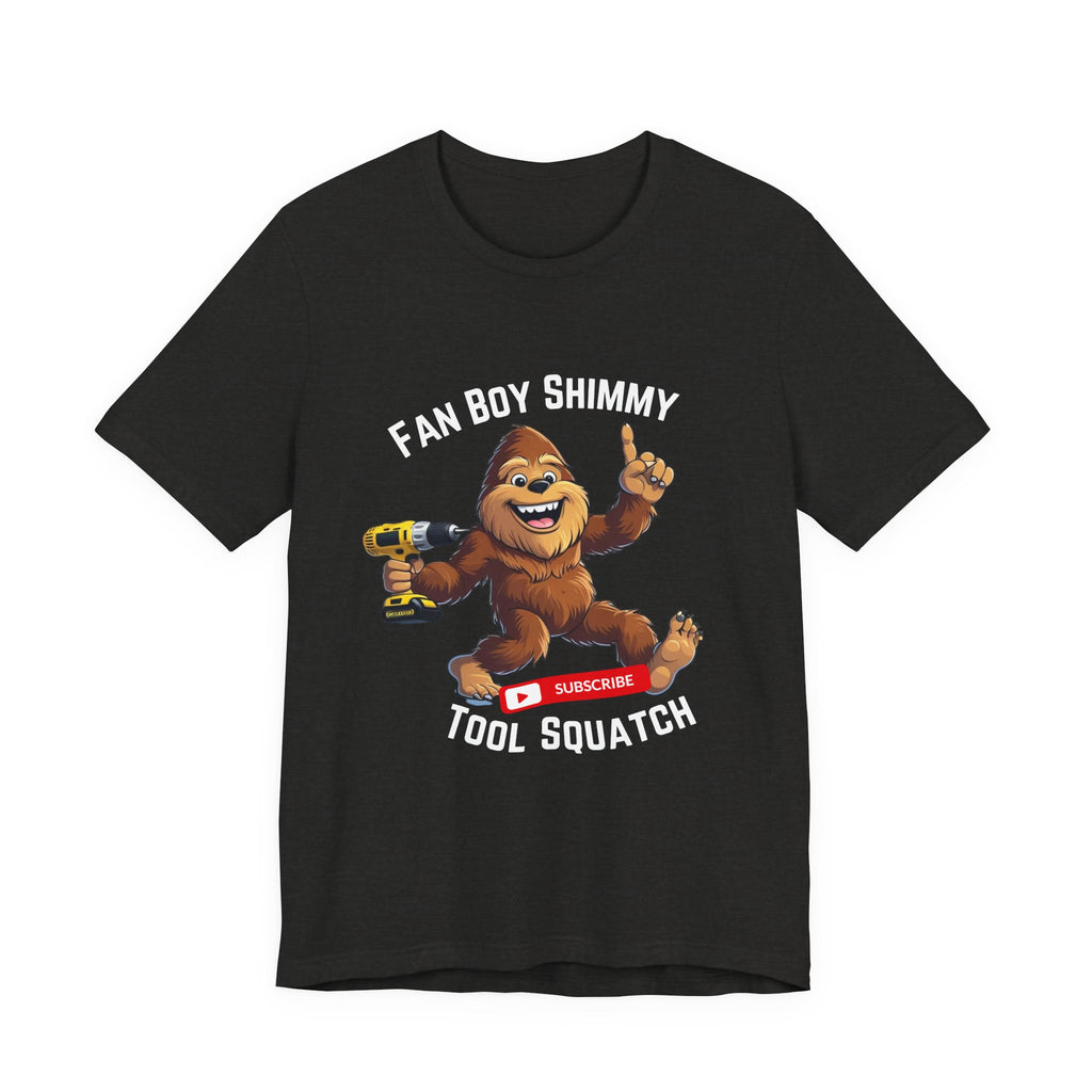 Fanboy Shimmy Tee for Adults, Great for Gifts, Party Wear, Casual Style, YouTube Fans, Unisex Jersey Tee