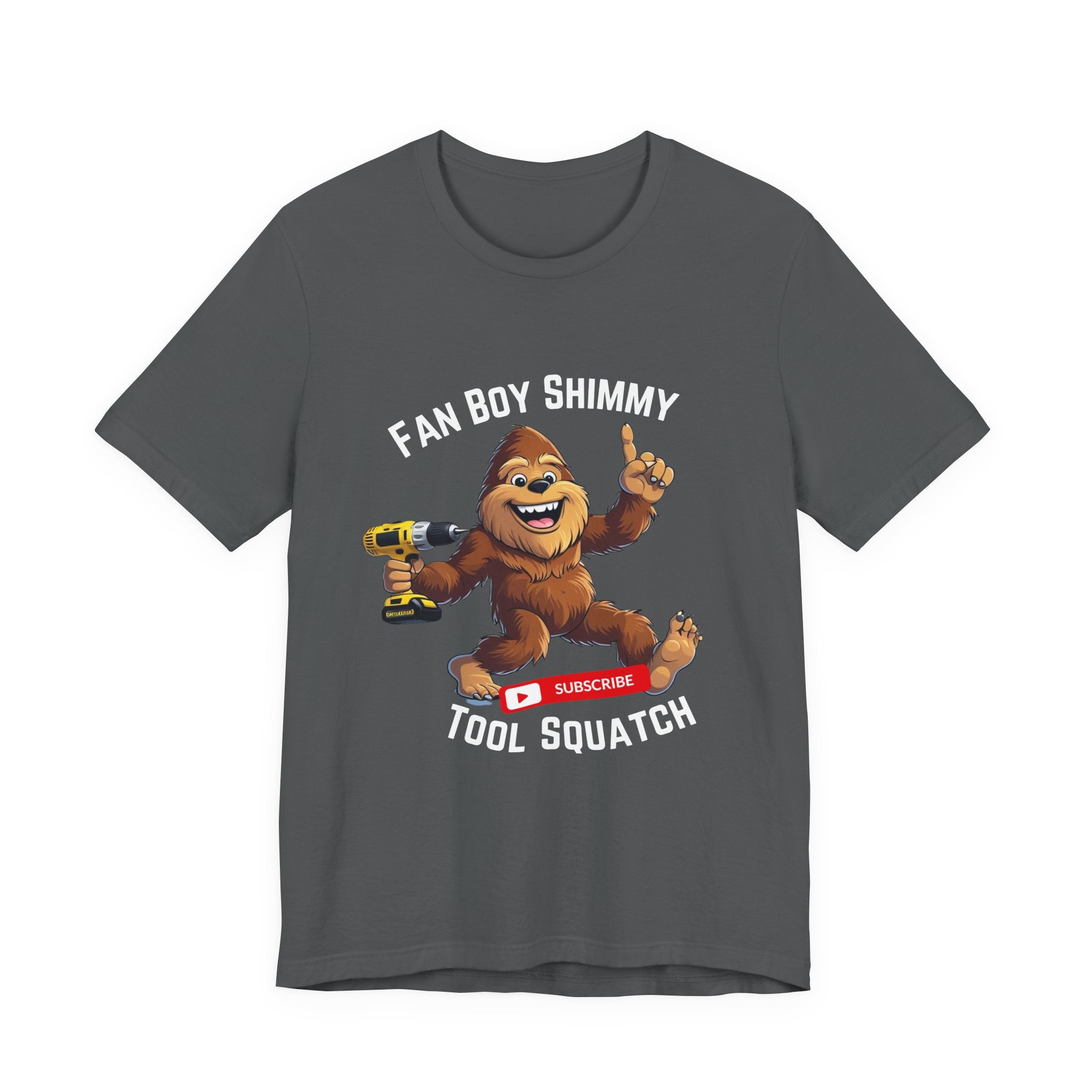 Fanboy Shimmy Tee for Adults, Great for Gifts, Party Wear, Casual Style, YouTube Fans, Unisex Jersey Tee