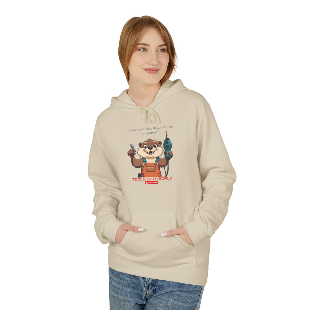 Drilldo -Tools with SoAlz- Cozy Unisex Fleece for Gifts, Casual Wear, Funny Style, Animal Lovers, Holiday Celebrations