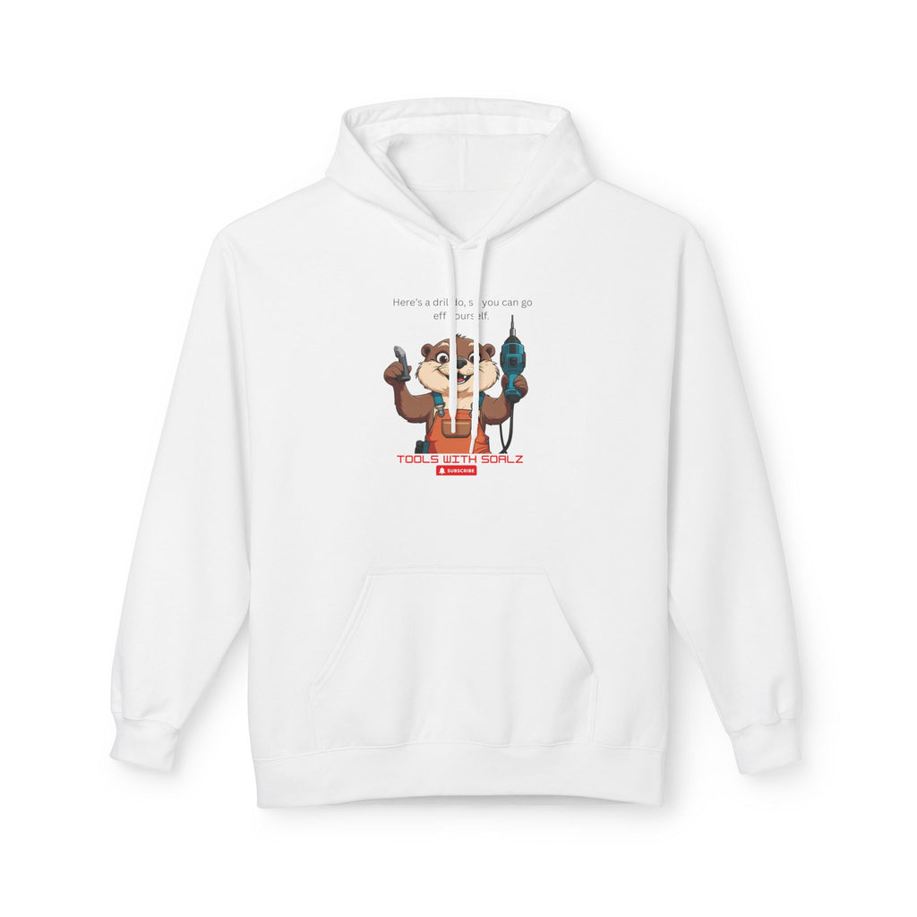 Drilldo -Tools with SoAlz- Cozy Unisex Fleece for Gifts, Casual Wear, Funny Style, Animal Lovers, Holiday Celebrations