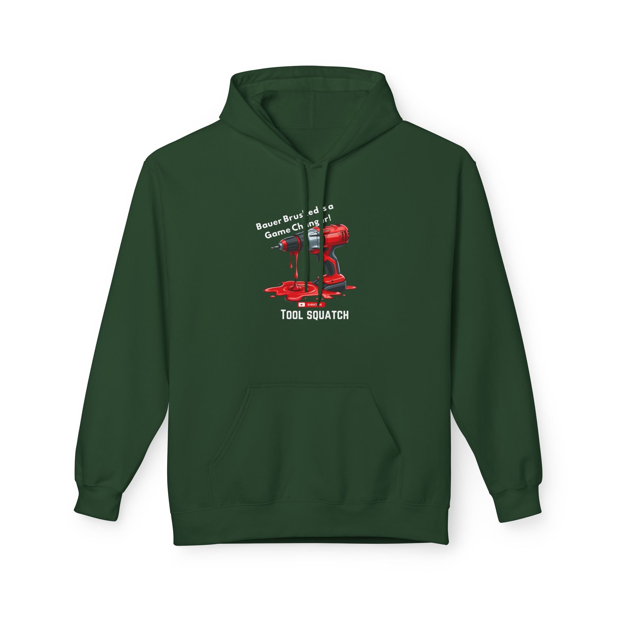 Game Changer  Hoodie, Tool Squatch, Funny Work Hoodie, Gift for Dad, Carpenter Hoodie, Casual Unisex Fleece Sweatshirt