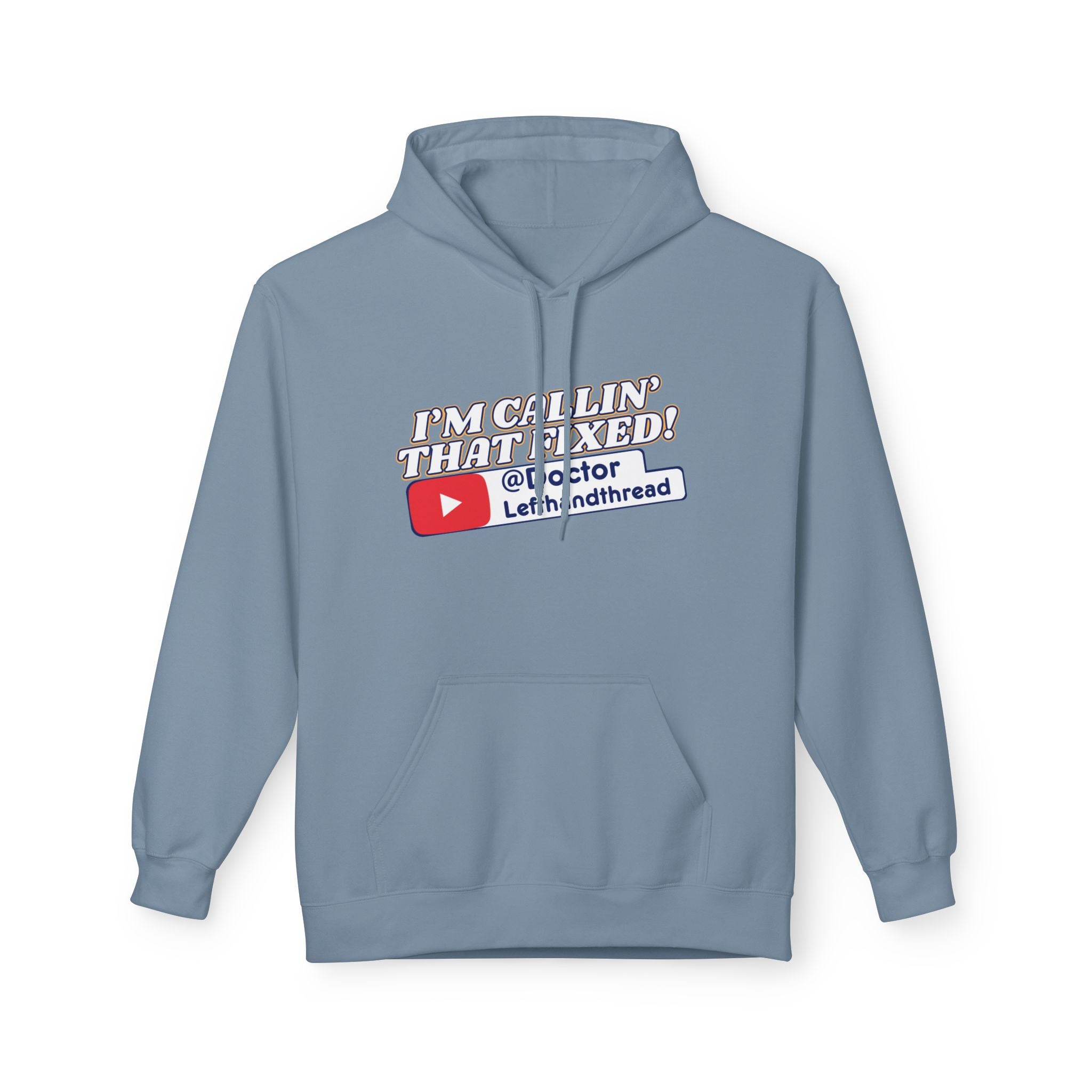 I'm Callin' That Fixed! Doctor Lefthandthread Funny Gift for YouTube Fans, Cozy Sweatshirt, Perfect for Casual Wear & Holidays