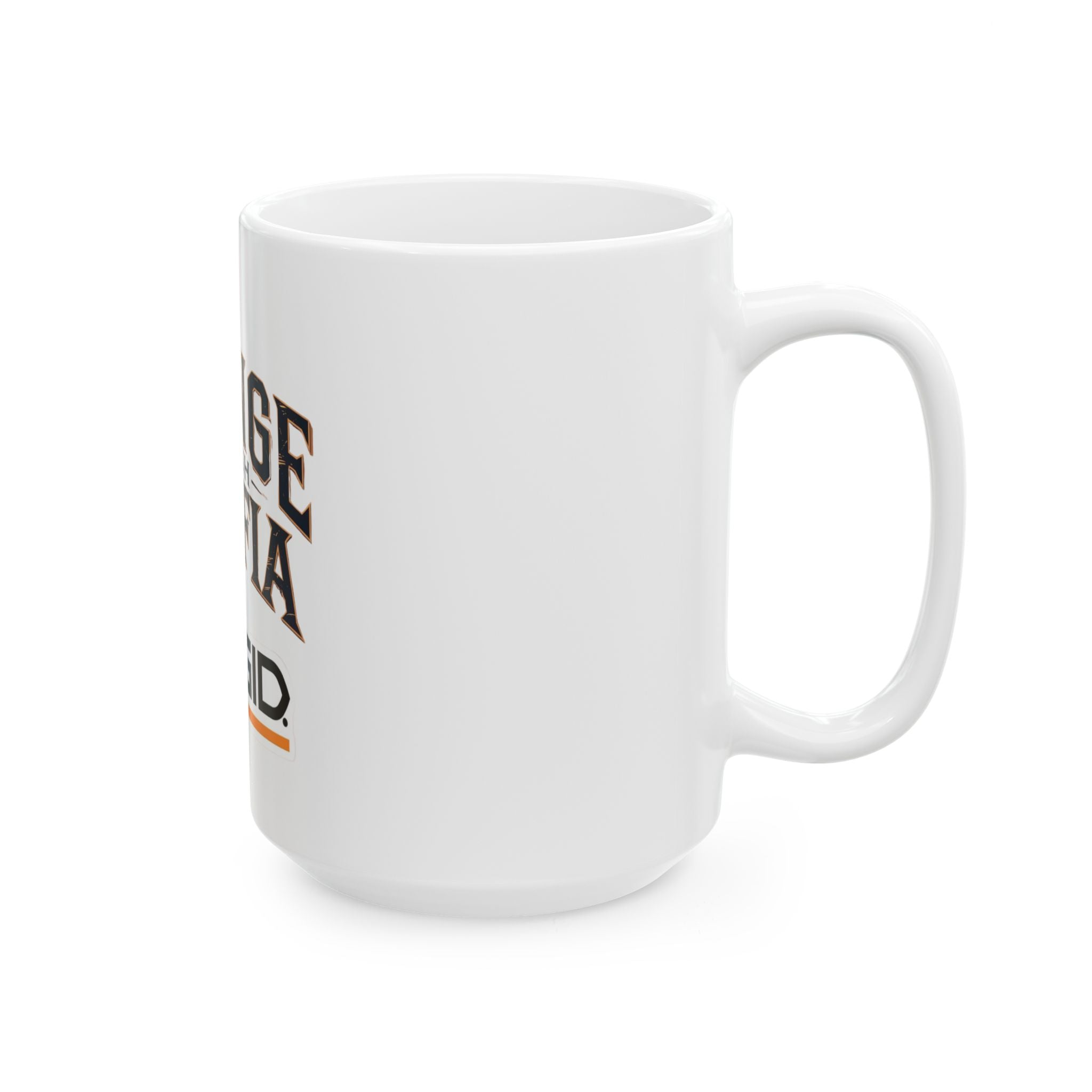 Orange Crush Mafia Ceramic Mug - Fun Coffee Cup, Gift for Friends, Office Decor, Unique Drinkware, 11oz & 15oz Options