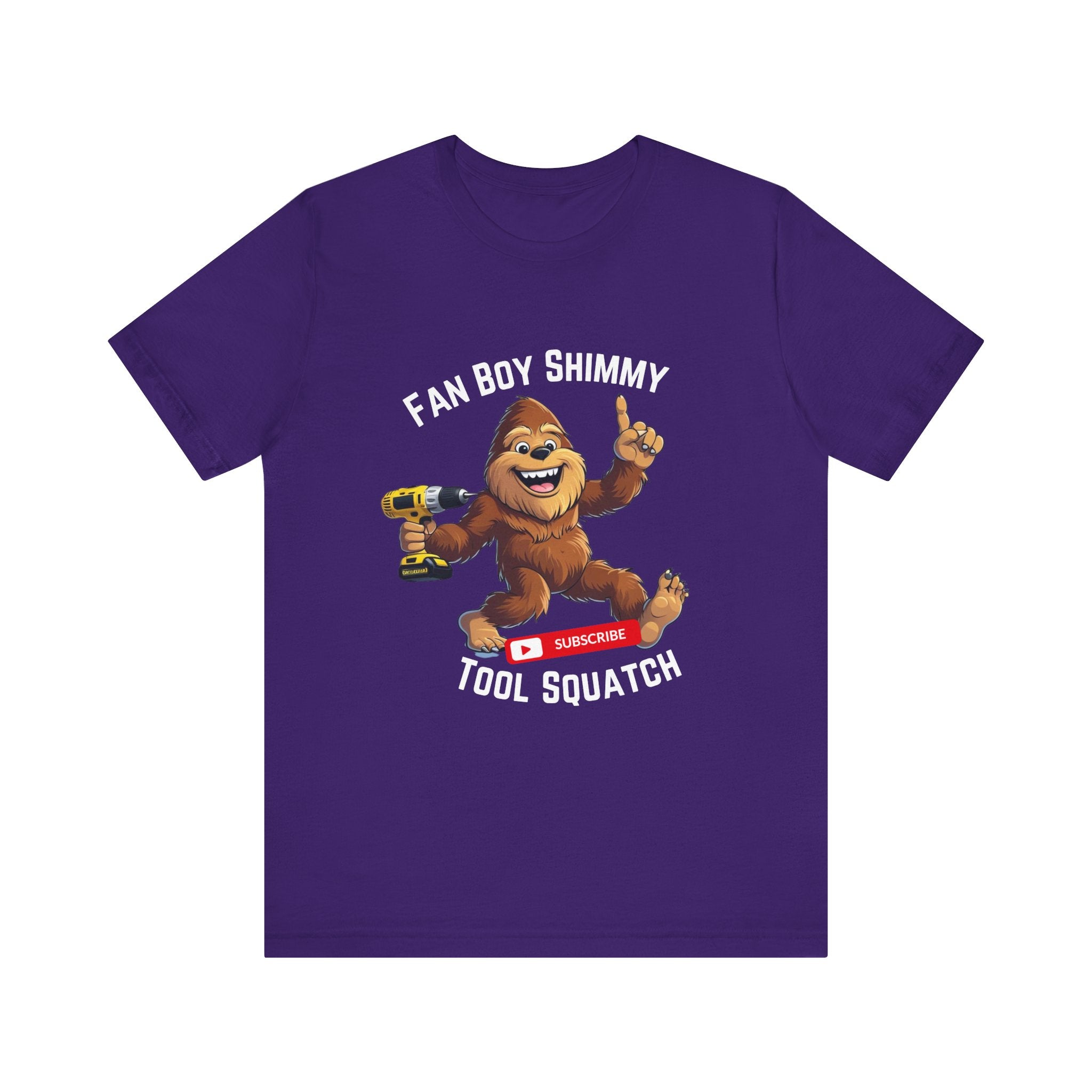 Fanboy Shimmy Tee for Adults, Great for Gifts, Party Wear, Casual Style, YouTube Fans, Unisex Jersey Tee