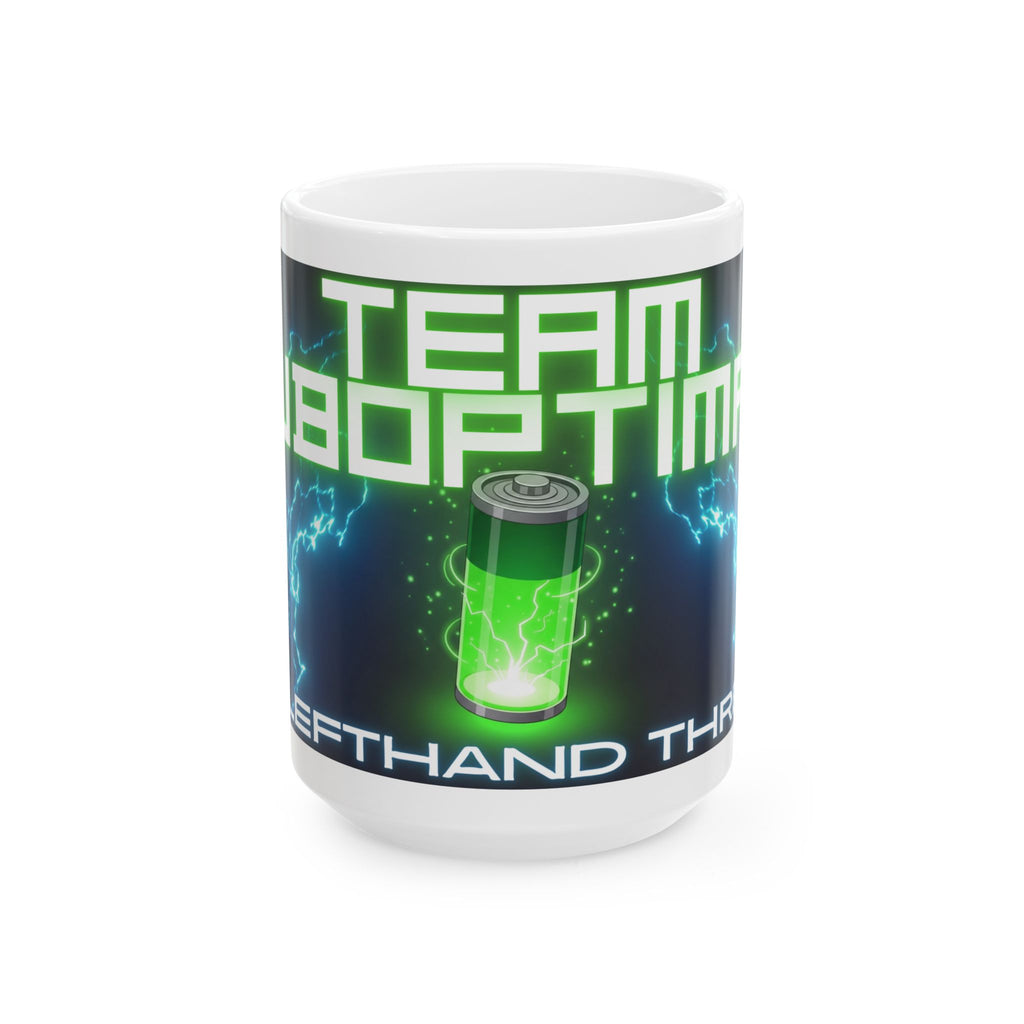 Team Suboptimal- Doctor Lefthandthread -  Coffee Mug, Fun Collectible, Energy Drinkware