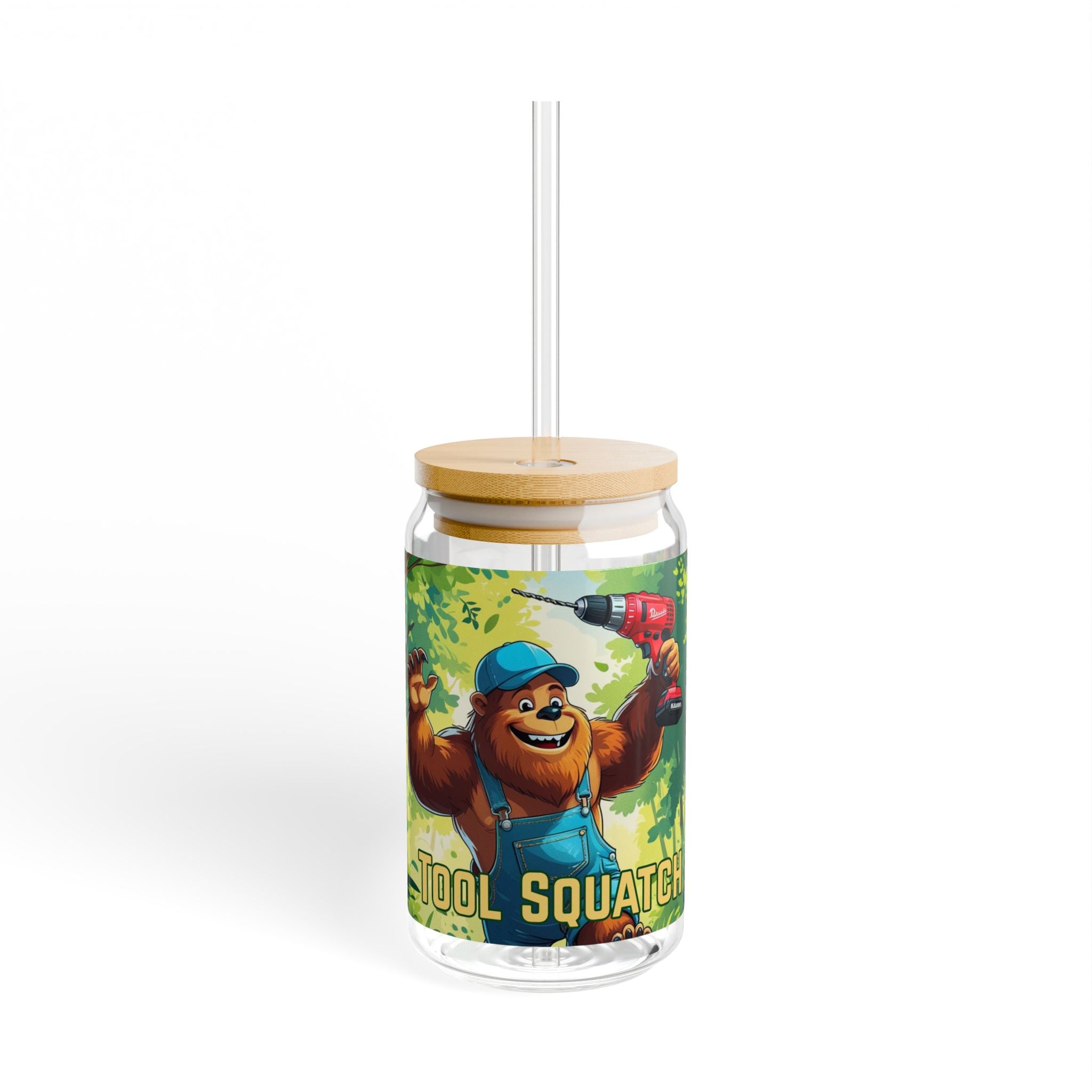 Tool Squatch, Funny Drinkware, Summer BBQ, Outdoor Parties, Gift for Nature Lovers