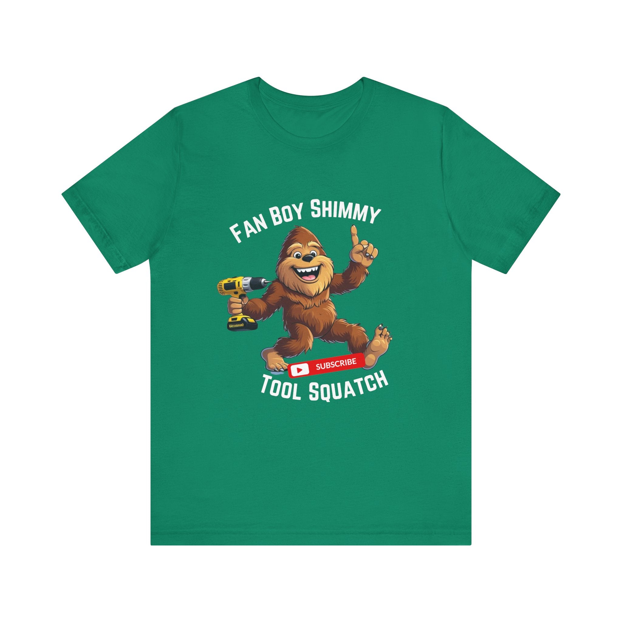 Fanboy Shimmy Tee for Adults, Great for Gifts, Party Wear, Casual Style, YouTube Fans, Unisex Jersey Tee