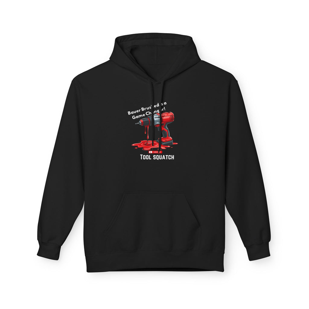 Game Changer  Hoodie, Tool Squatch, Funny Work Hoodie, Gift for Dad, Carpenter Hoodie, Casual Unisex Fleece Sweatshirt