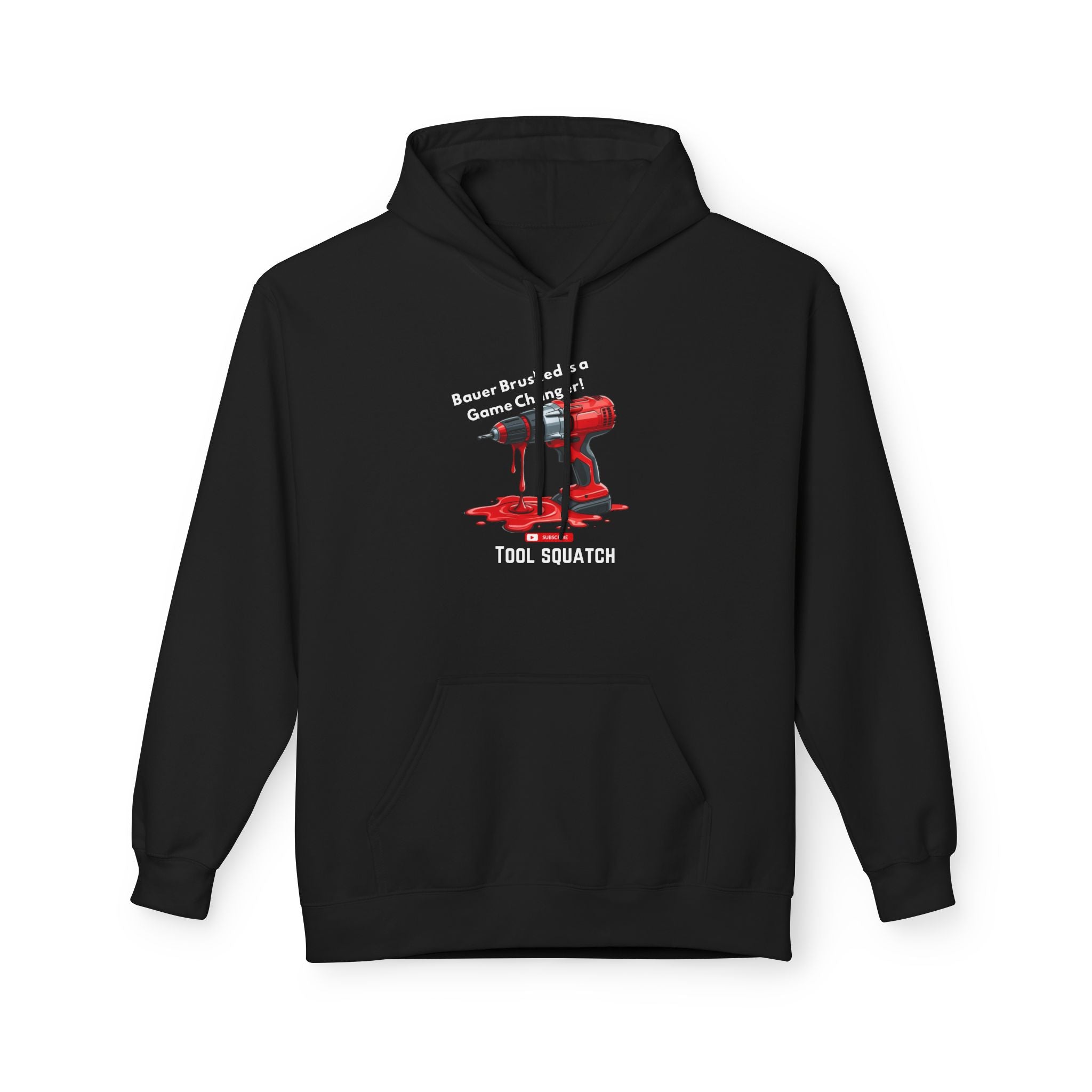 Game Changer  Hoodie, Tool Squatch, Funny Work Hoodie, Gift for Dad, Carpenter Hoodie, Casual Unisex Fleece Sweatshirt