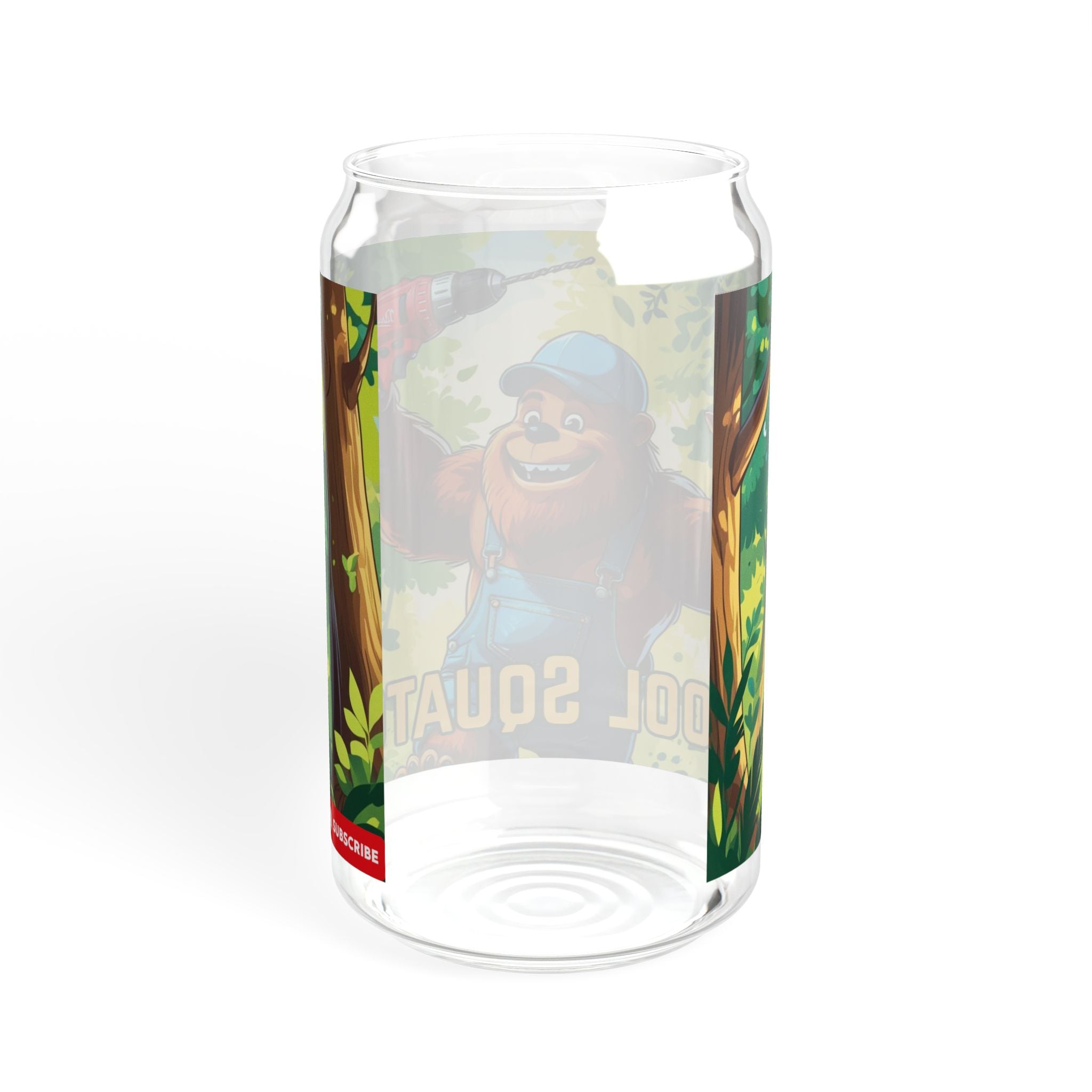 Tool Squatch, Funny Drinkware, Summer BBQ, Outdoor Parties, Gift for Nature Lovers