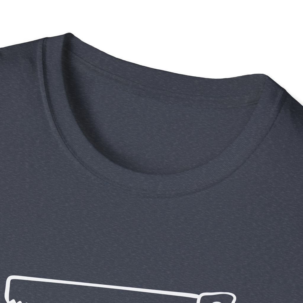 I work with Tools Softstyle T-Shirt, Casual Tee, Comfortable Top, Graphic Shirt, Everyday Wear, Gift for Him/Her/They